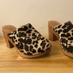 Charlotte Stone Marlo Clog Cheetah